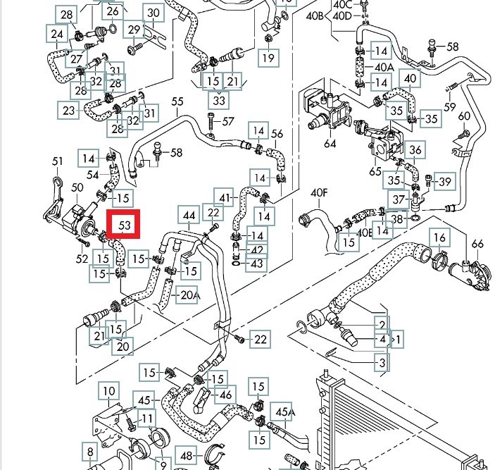 Патрубок системы охлаждения, 1100 рублей, Калининград