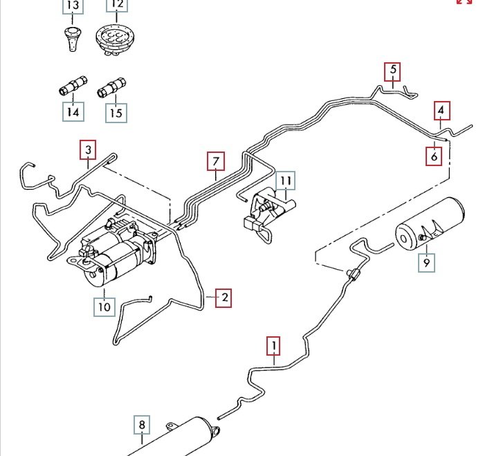 Трубка пневмоподвески, 2700 рублей, Калининград