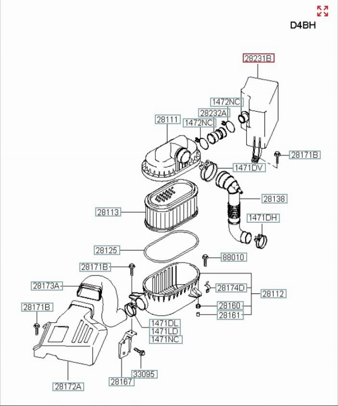 Резонатор воздушного фильтра, 900 рублей, Калининград