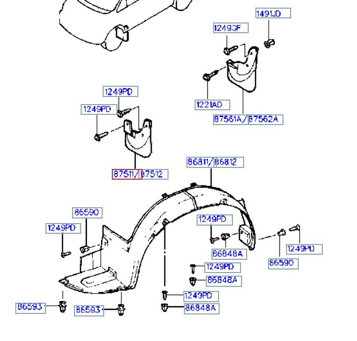 Брызговик, 1600 рублей, Калининград
