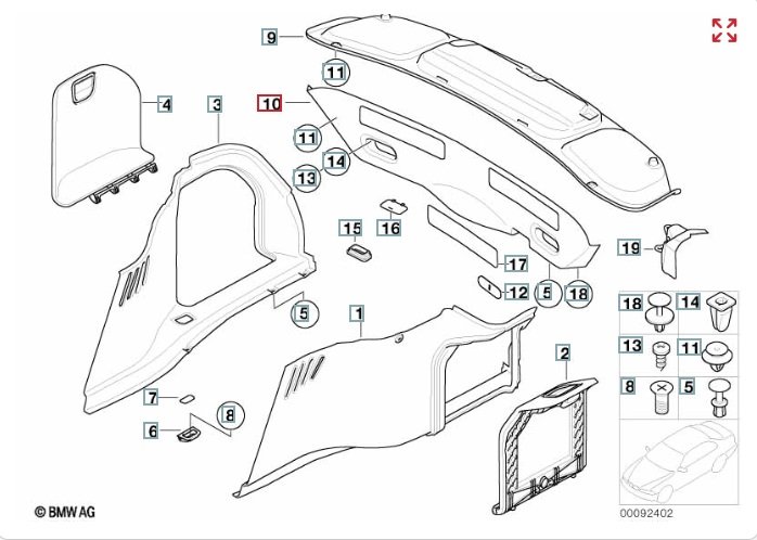 Обшивка багажника, 800 рублей, Калининград