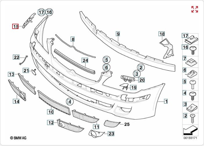 Крепление бампера, 1300 рублей, Калининград