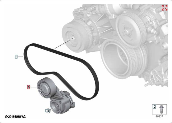 Натяжитель ремня, 1800 рублей, Калининград