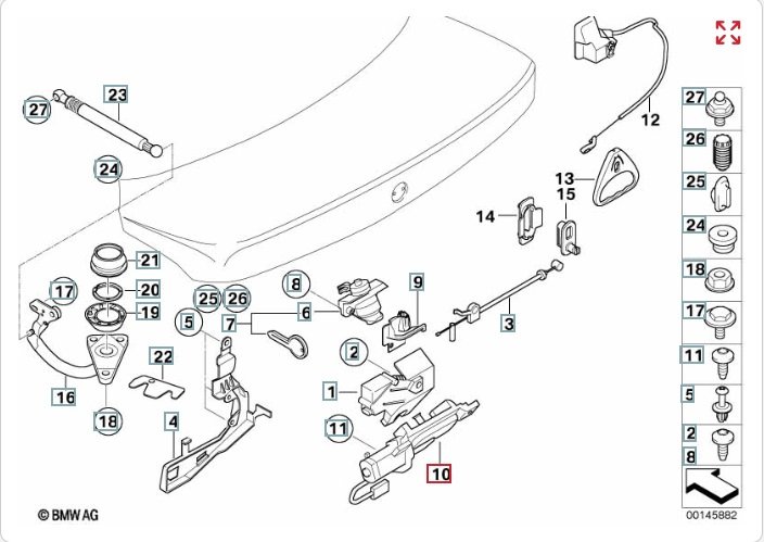 Активатор замка багажника, 1600 рублей, Калининград