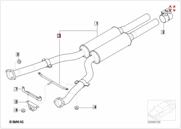 Крепление глушителя, 1500 рублей, Калининград