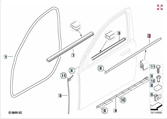 Молдинг стекла, 1000 рублей, Калининград