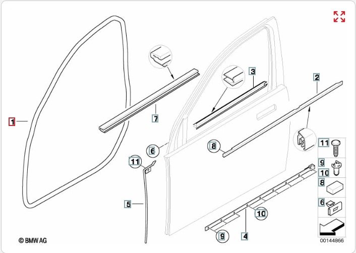 Уплотнители дверей, 5600 рублей, Калининград