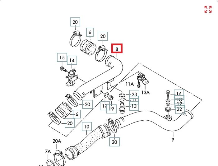 Патрубок интеркулера, 1700 рублей, Калининград