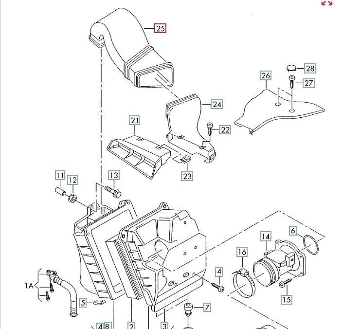 Патрубок воздушного фильтра, 800 рублей, Калининград