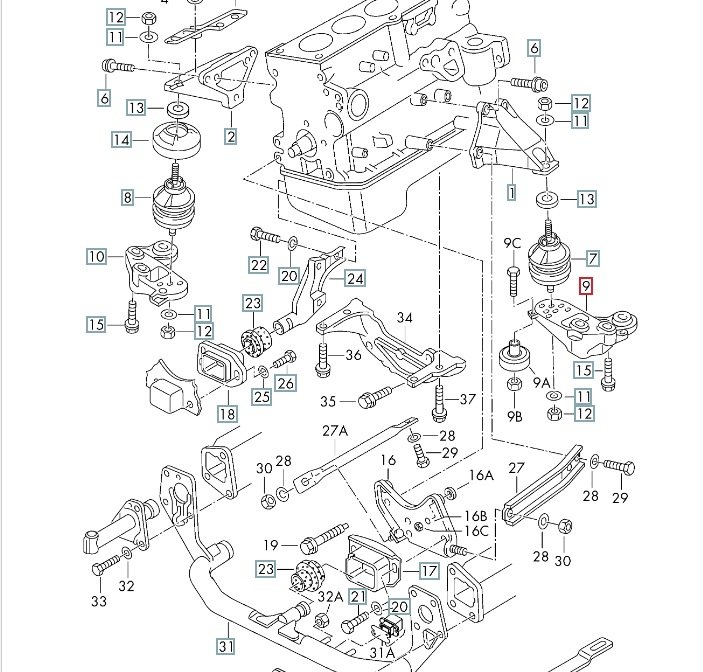 Кронштейн опоры двигателя, 1600 рублей, Калининград