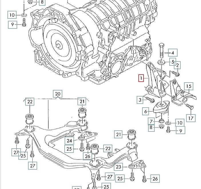 Кронштейн АКПП, 1400 рублей, Калининград