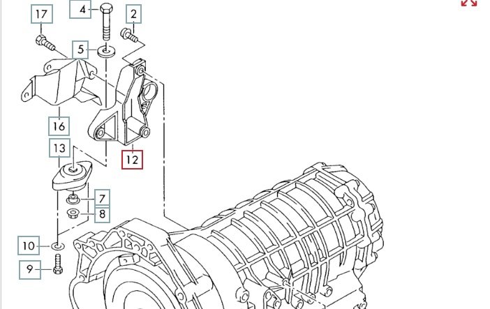 Кронштейн АКПП, 1600 рублей, Калининград