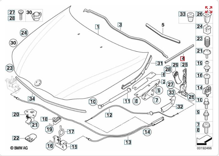 Уплотнители капота, 1300 рублей, Калининград