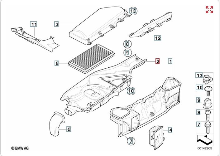 Корпус салонного фильтра, 1000 рублей, Калининград