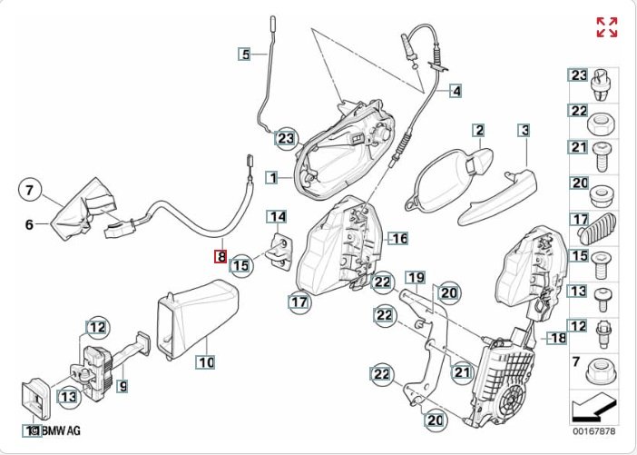 Трос замка двери, 500 рублей, Калининград
