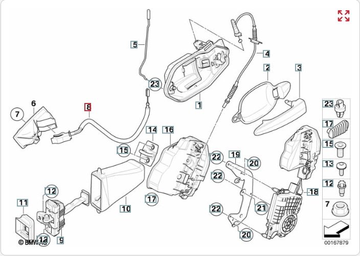 Трос замка двери, 500 рублей, Калининград