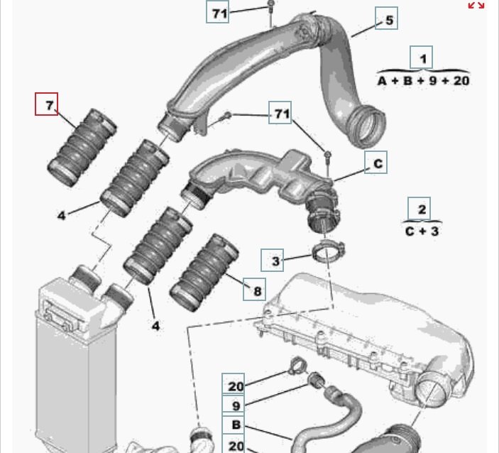 Патрубок интеркулера, 1100 рублей, Калининград