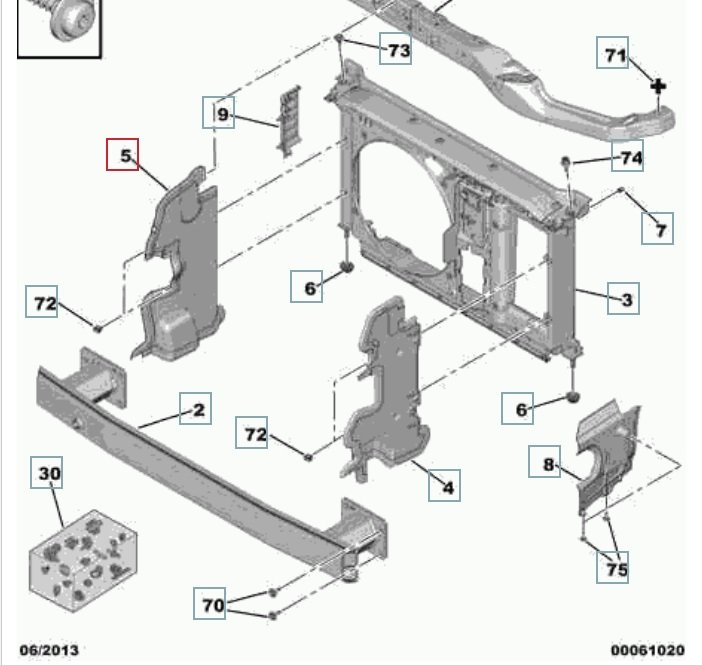 Дефлектор радиатора, 1700 рублей, Калининград