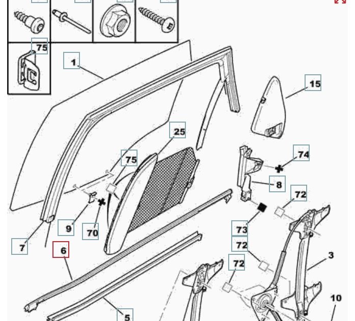 Молдинг стекла, 800 рублей, Калининград