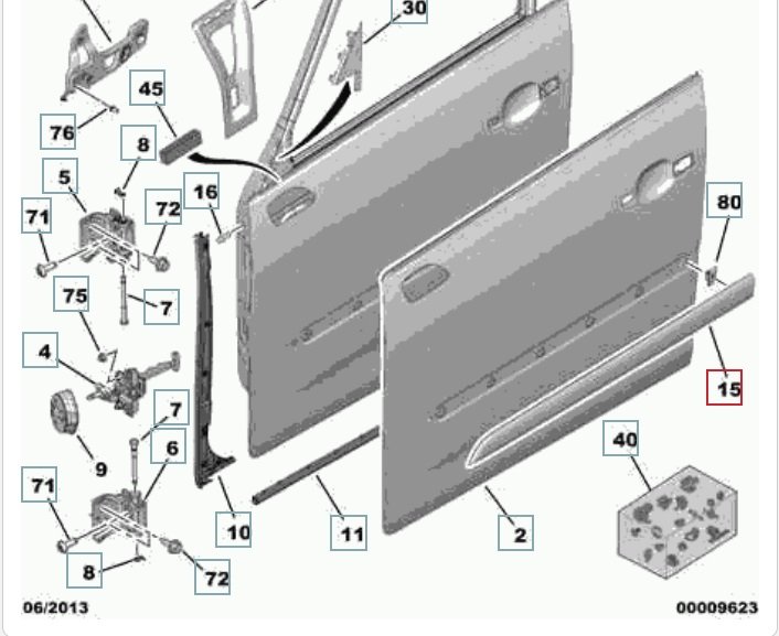 Молдинг двери, 1400 рублей, Калининград