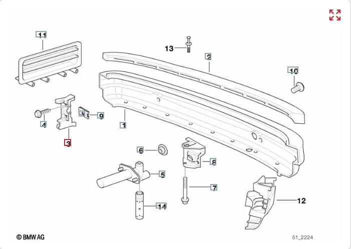 Кронштейн бампера, 1000 рублей, Калининград