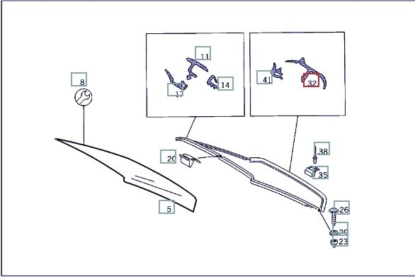 Молдинг стекла, 3200 рублей, Калининград