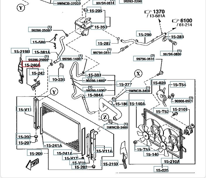 Крепление радиатора, 1400 рублей, Калининград