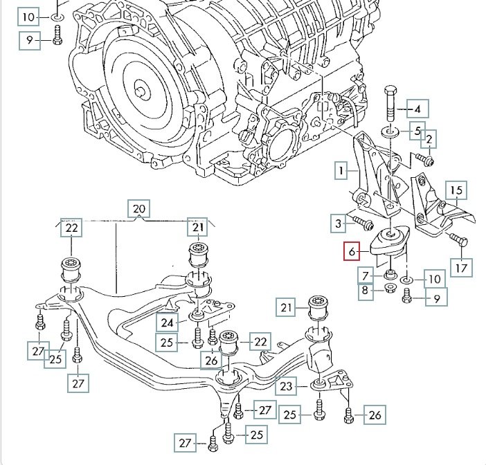 Подушка АКПП, 1300 рублей, Калининград