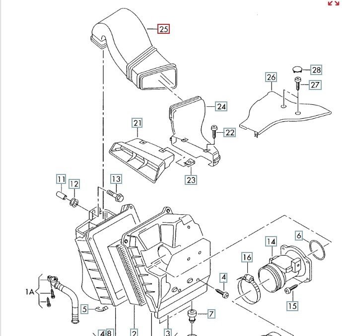 Патрубок воздушного фильтра, 900 рублей, Калининград