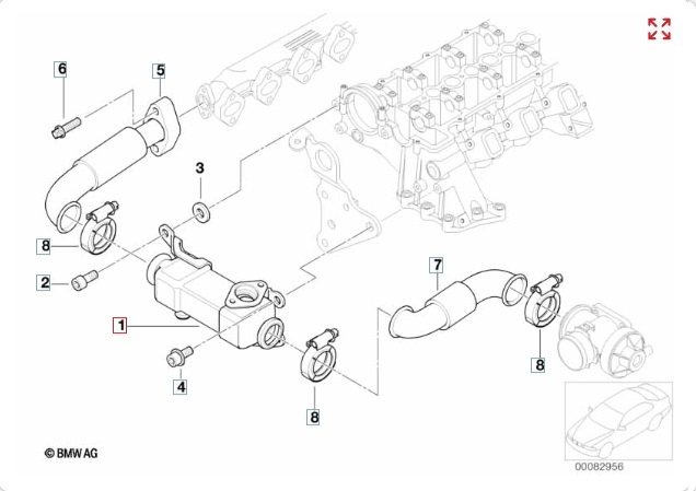 Радиатор EGR, 1800 рублей, Калининград