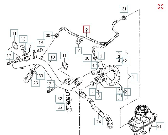Патрубок системы охлаждения, 1700 рублей, Калининград