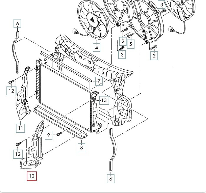 Дефлектор радиатора, 900 рублей, Калининград