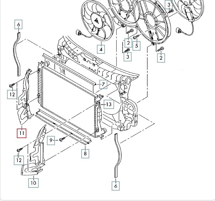 Дефлектор радиатора, 900 рублей, Калининград