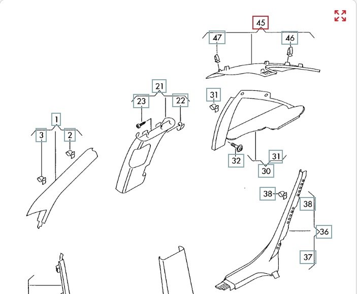 Накладка стойки, 900 рублей, Калининград