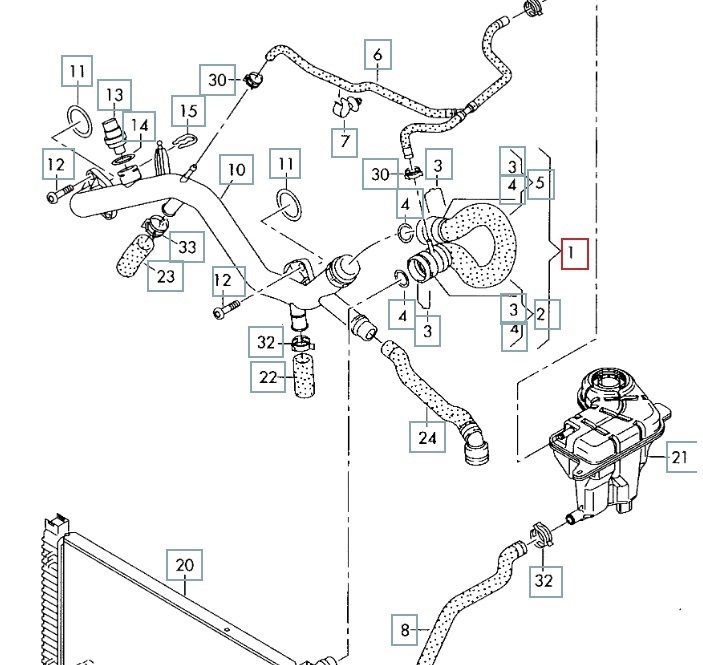Патрубок системы охлаждения, 1500 рублей, Калининград