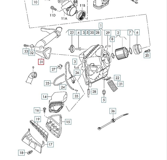 Патрубок воздушного фильтра, 1000 рублей, Калининград