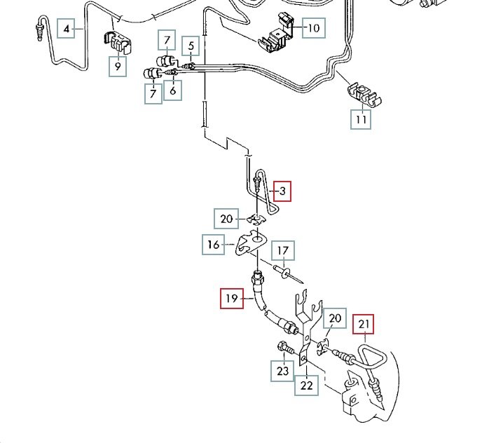 Трубка тормозная, 1000 рублей, Калининград