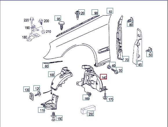 Подкрылок, 1300 рублей, Калининград