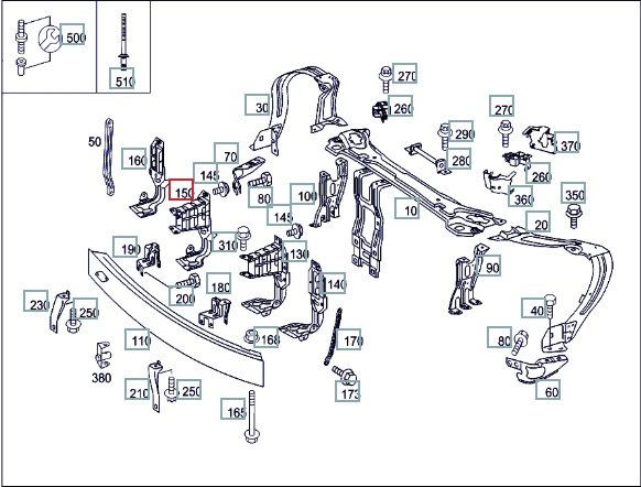 Кронштейн бампера, 1600 рублей, Калининград
