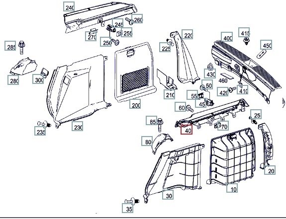 Направляющая шторки багажника, 1600 рублей, Калининград