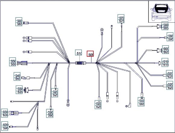 Проводка двери багажника, 1900 рублей, Калининград