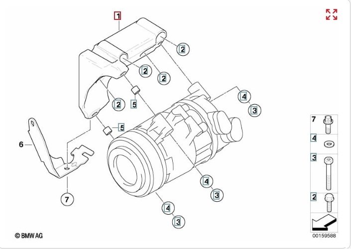 Кронштейн компрессора кондиционера, 1300 рублей, Калининград