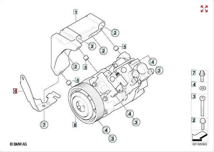 Кронштейн компрессора кондиционера, 1300 рублей, Калининград