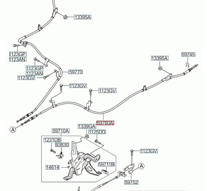 Трос ручника, 6100 рублей, Калининград
