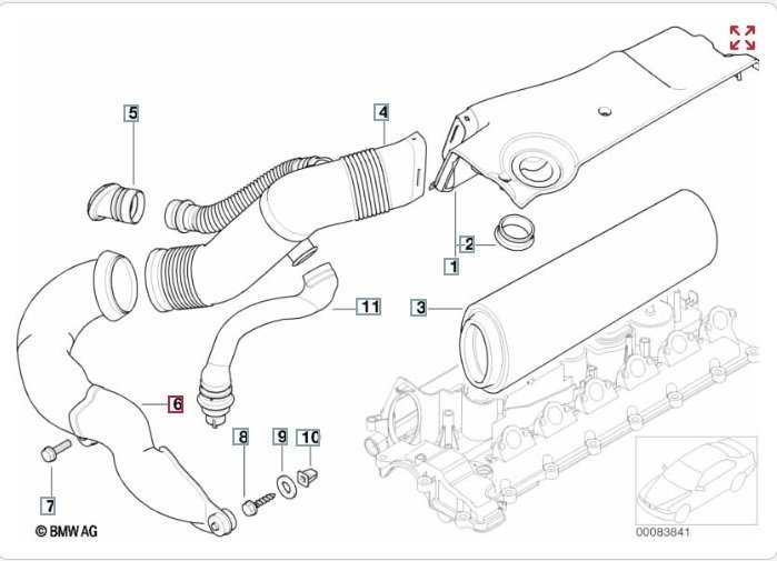 Патрубок воздушного фильтра, 1400 рублей, Калининград