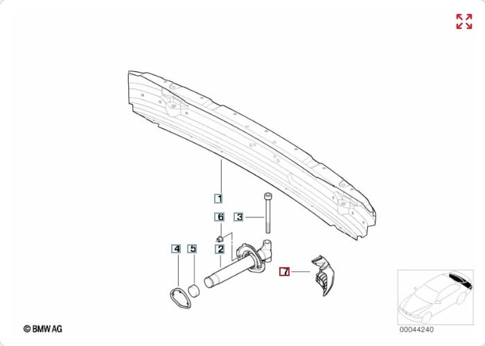 Кронштейн бампера, 700 рублей, Калининград
