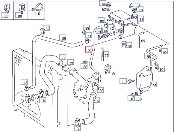 Патрубок системы охлаждения, 700 рублей, Калининград
