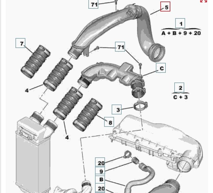 Патрубок интеркулера, 1100 рублей, Калининград