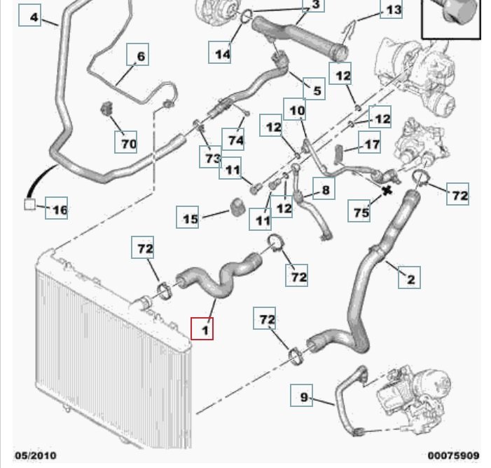 Патрубок радиатора, 900 рублей, Калининград