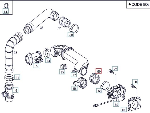 Патрубок впуска, 1200 рублей, Калининград